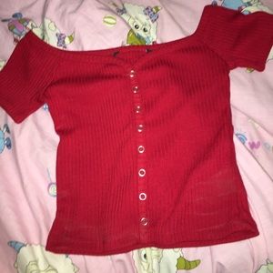 off the shoulders top